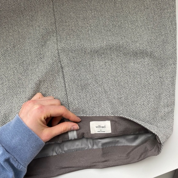 Wool mini skirt by Wilfred - Picture 3 of 3